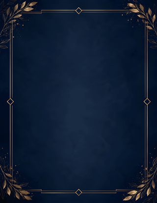 Navy and Gold theme